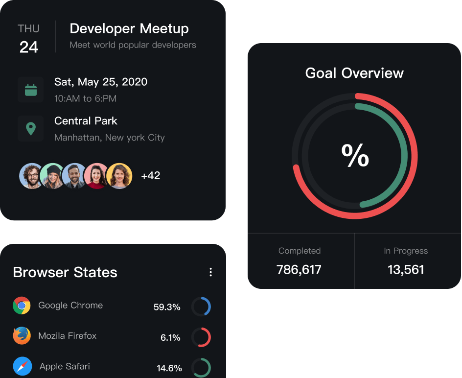 TechVivanta workflow illustration dark mode